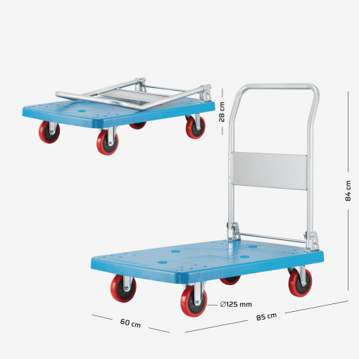 Wózek transportowy platformowy do 300 kg