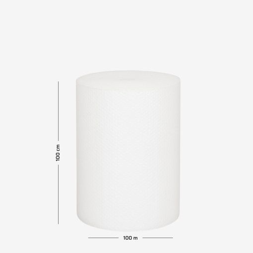 Zbliżenie na pęcherzyk folii bąbelkowej dwuwarstwowej B1