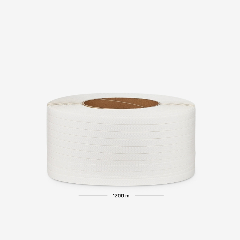 Zestaw: taśma PP 19x0,9mm + zapinki druciane