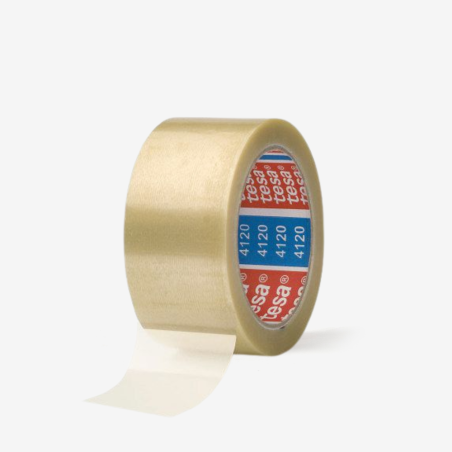 tesa® 4120 – taśma pakowa transparentna 50 mm × 66 m