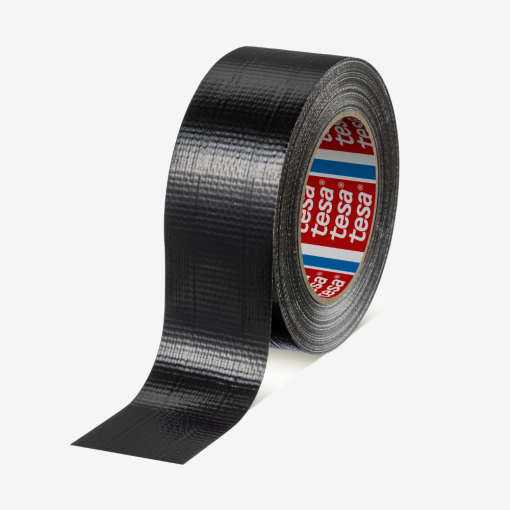 Taśma naprawcza TESA® 4615 duct tape - szybka i łatwa aplikacja ręczna, sworzona do codziennych zadań w przemyśle.