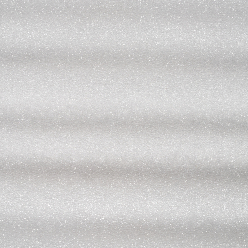 Struktura powierzchni arkusza pianki polietylenowej 1,5 mm 100 x 20 cm.