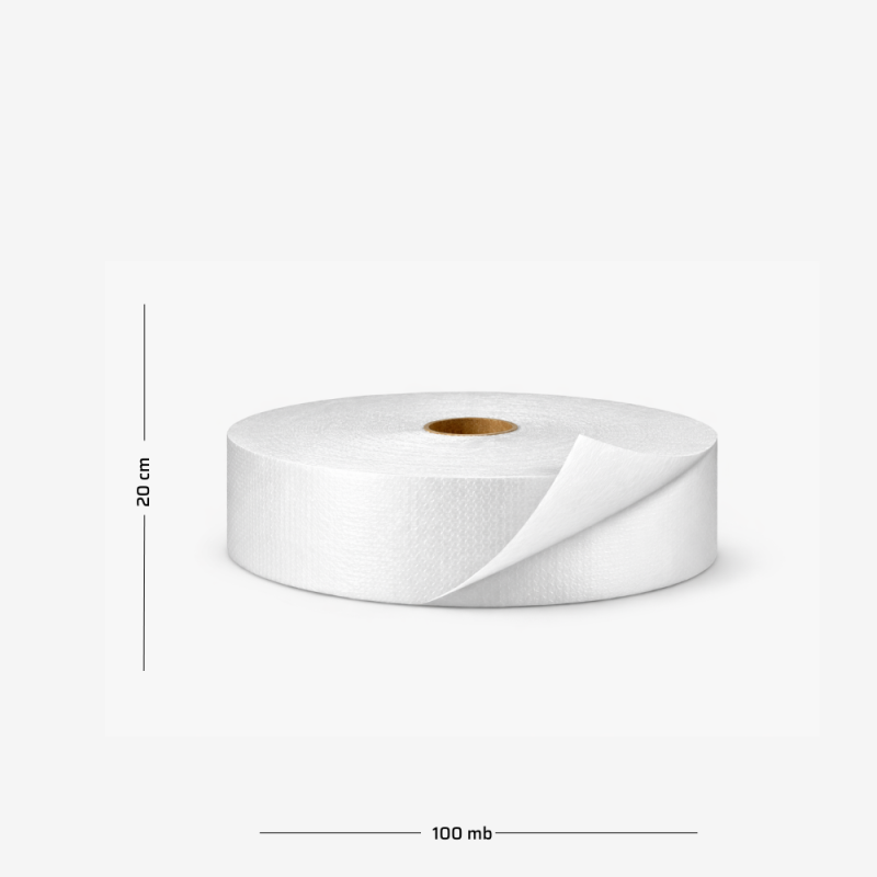 Laminat z pianki polietylenowej o grubości 2mm i folia bąbelkowa  o szerokości 20cm , długości 100mb