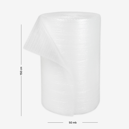 Laminat z pianki polietylenowej o grubości 2mm i folia bąbelkowa  o szerokości 150cm , długości 50mb