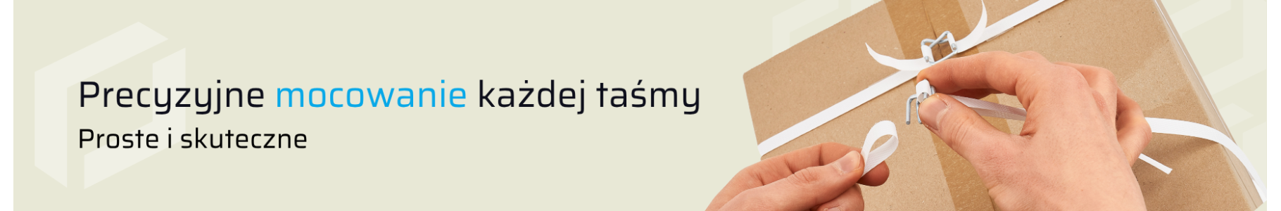 Zapinki do taśmy PP - PakujTo.pl | Wysyłaj bezpiecznie!