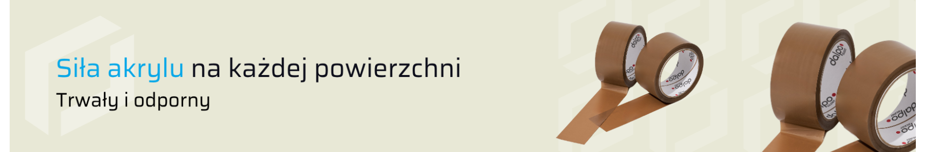 Taśma akrylowa - PakujTo.pl | Skuteczne zabezpieczenie Twoich przesyłek!