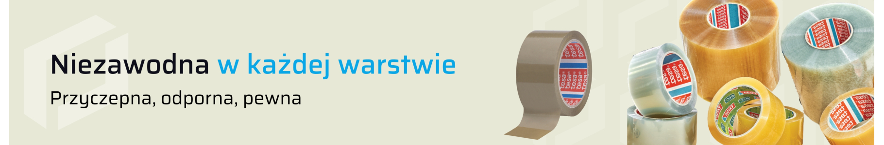 Taśmy klejące TESA® – pakowe, malarskie, montażowe i specjalistyczne