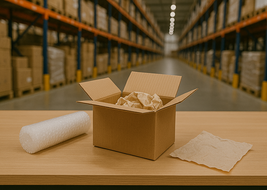 Papier, folia czy pianka – jaki materiał opakowaniowy wybrać do e-commerce?