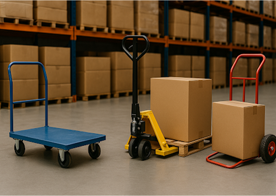 Wózki transportowe – cisi bohaterowie logistyki